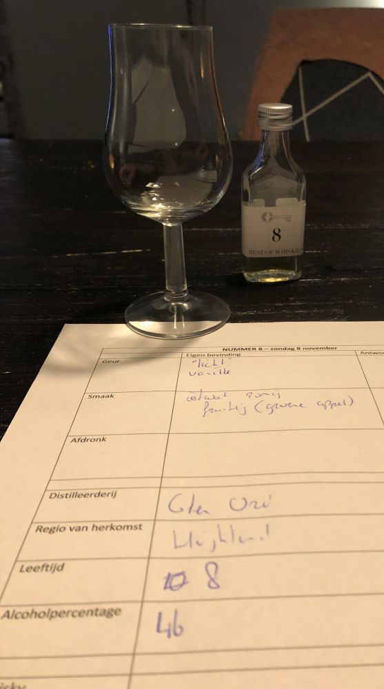 Blind Tasting Competition - no 8